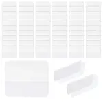 200Pcs Transparent Self Adhesive Hang Tabs