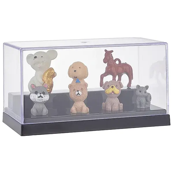 Transparent Acrylic Toys Action Figures Display Boxs