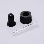 Straight Tip Glass Droppers