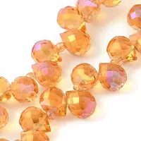 Electroplate Glass Beads Strands