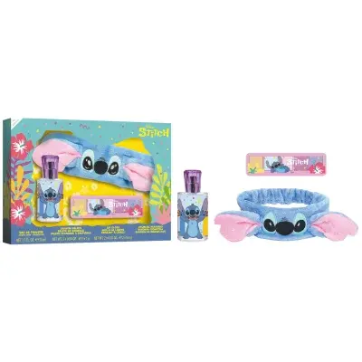 Dárkový set Stitch EDT 50 ml + čelenka + oční stíny