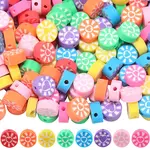 200pcs 8 colors Handmade Polymer Clay Beads