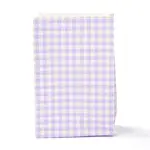 Rectangle with Tartan Pattern Paper Bags