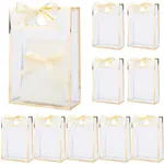 12Pcs Rectangle Plastic Gift Bags