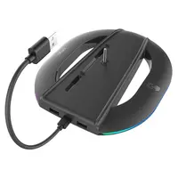 iPega P5S035SA Vertikální Stojan s RGB pro PS5 Slim/PS5 Pro černá