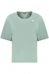 K-WAY SHORT SLEEVE T-SHIRT WOMEN GREEN