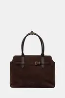 Semišová kabelka Marc O'Polo hnědá barva, 50818770301304