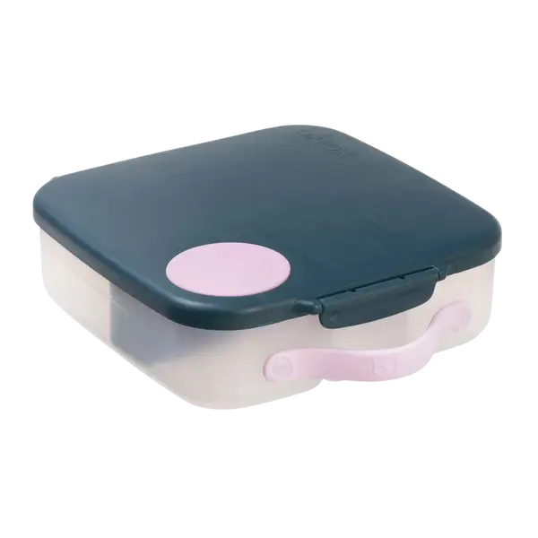 B.BOX Box na občerstvenie veľký indigovo/ružový