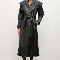 Kožený kabát Answear.LAB