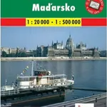 Maďarsko + Budapešť mapy (1:500 000, 1:20 000) (Defekt)