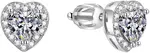 Beneto Trblietavé srdiečkové náušnice AGUP1486S