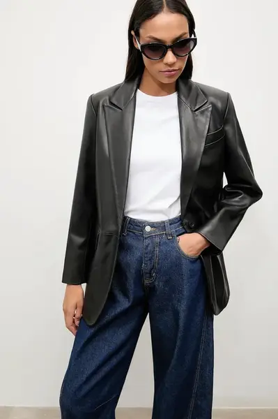 Kožené sako Answear.LAB