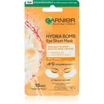 Garnier Textil Masks Hydra Bomb povzbudzujúca očná maska 6 g