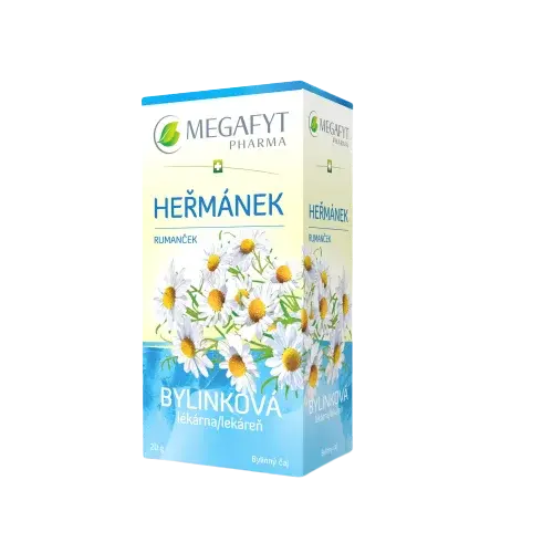 MEGAFYT Bylinková lekáreň Rumanček vrecúška 20 x 1 g