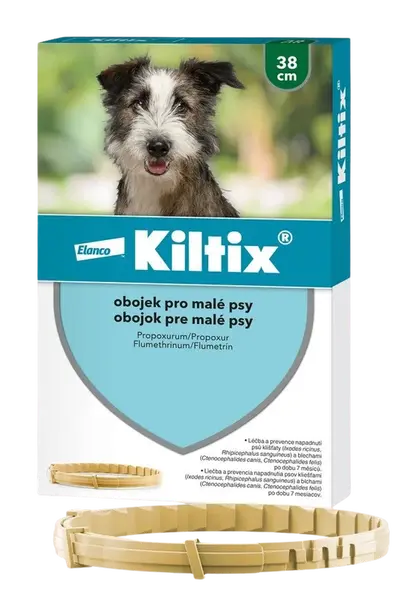 KILTIX Obojok pre malé psy obvod 38 cm