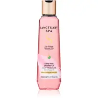 Sanctuary Spa Lily & Rose Natural Oils ošetrujúci sprchový olej 200 ml