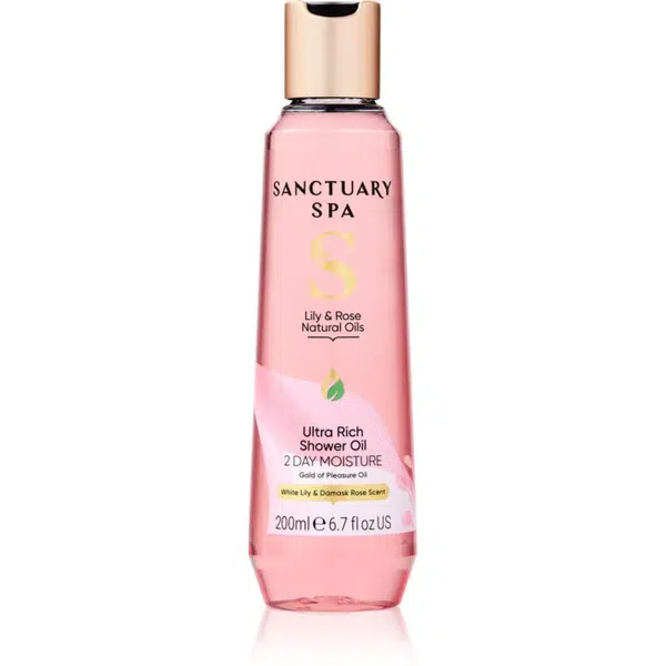 Sanctuary Spa Lily & Rose ošetrujúci sprchový olej 200 ml