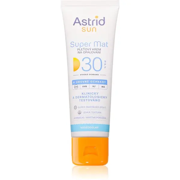 Astrid Sun pleťový krém na opaľovanie SPF 30 50 ml