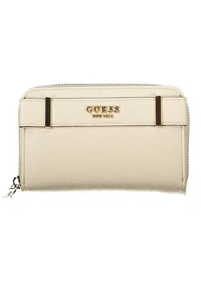 GUESS JEANS WOMEN'S WALLET BEIGE