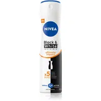 NIVEA Invisible Black & White Ultimate Impact antiperspirant v spreji pre ženy 150 ml