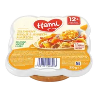 HAMI Príkrm v tanieriku Zeleninový bulgur s jahňacím a kuracím 230 g