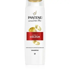 Pantene Pro-V Active Nutri Plex Lively Colour šampón pre farbené, chemicky ošetrené a zosvetlené vlasy 400 ml