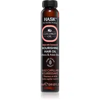 HASK Monoi Coconut Oil skrášľujúci olej na lesk a hebkosť vlasov 18 ml