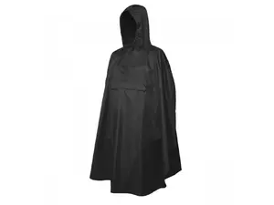 Yate  Trekmates Rove Poncho čierna Pláštenka