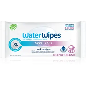 WaterWipes Adult Care vlhčené obrúsky pre dospelých 30 ks