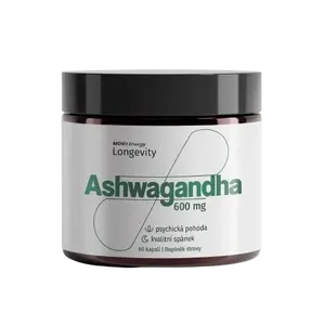 MOVIT ENERGY LONGEVITY - Ashwagandha 600 mg, 5% withanolidov, 60 kapsúl