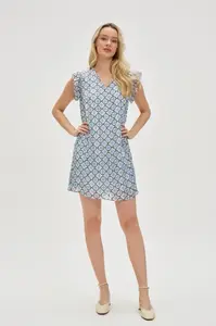 Marisse Women's Dress L-Su-4629 Blue