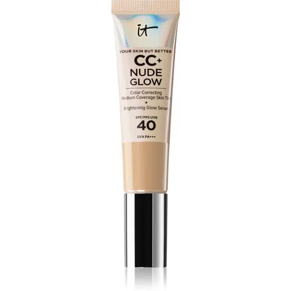 IT Cosmetics Your Skin But Better CC + Nude Glow CC krém pre rozjasnenie pleti SPF 40 Medium 32 ml