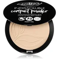 puroBIO Cosmetics Indissouble kompaktný púder s matným efektom odtieň T01 9 g