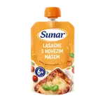 SUNAR príkrm lasagne s hovädzím mäsom 6m+ 120 g