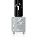 Rimmel Super Gel gélový lak na nechty bez použitia UV/LED lampy odtieň 005 Rainy Days 12 ml