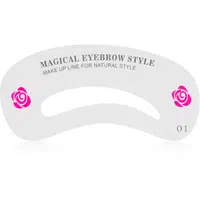 Lash Brow Eyebrow Stencil šablóny na obočie 24 ks