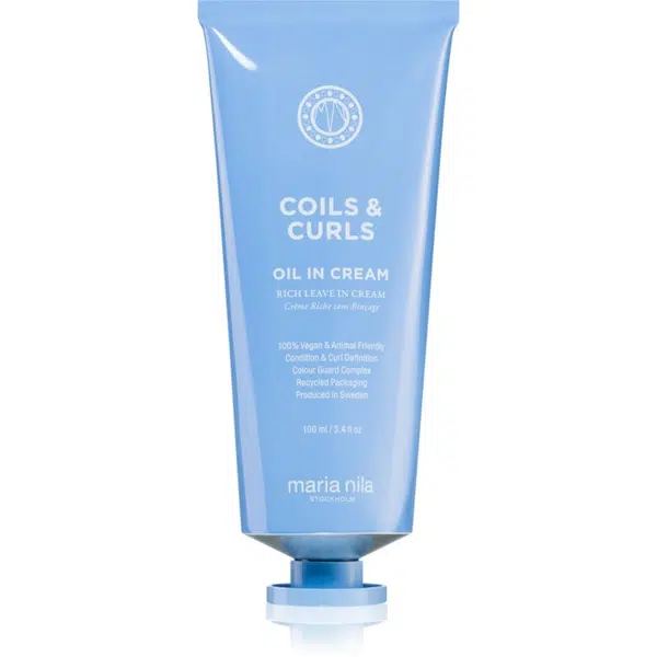 Maria Nila Coils & Curls Oil In Cream regeneračný krém pre vlnité a kučeravé vlasy 100 ml