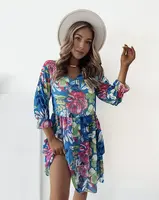 Resti Women's floral mini dress