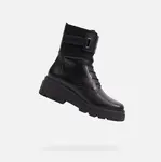 Black women's ankle boots Geox Felleny - Women's