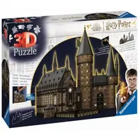 Ravensburger Harry Potter: Hrad Rokfort - Veľká sieň (Nočná edícia) 630 dielikov