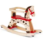 Janod Drevený hojdací koník Caramel s odnímateľnou ohrádkou