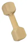 Hračka pes činka dřevo 400g 23cm