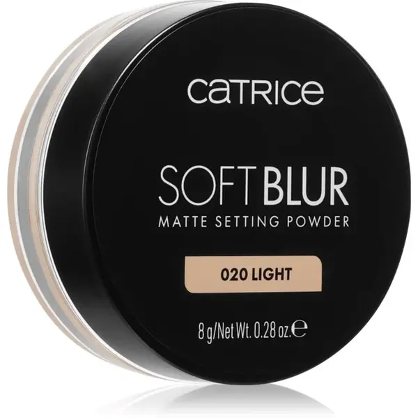 Catrice Soft Blur Matte Setting Powder sypký fixační pudr odstín 020 Light 8 g