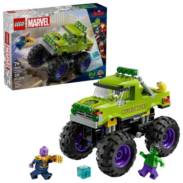 LEGO® Marvel 76312 Hulkov truck vs. Thanos