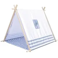 Bino Stan domček bielo-šedý