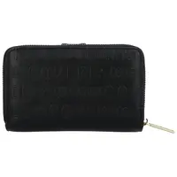 Trendová dámská koženková peněženka Dona, černá