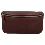 Elegantní kožená kabelko-ledvinka GW Narra, koňaková
