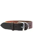 Obojek kožený Rondo hnědý 62cmx4cm