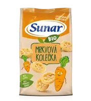 Sunar Křupky Mrkvová Kolečka Bio 45g