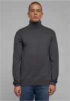 Knitted turtleneck dark grey